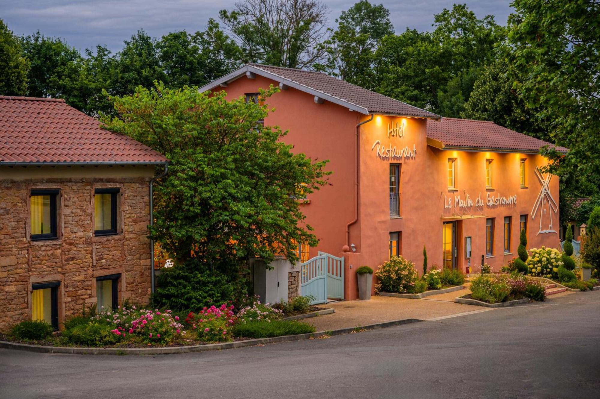 Le Moulin Du Gastronome Hotel Charnay-les-Macon Bagian luar foto